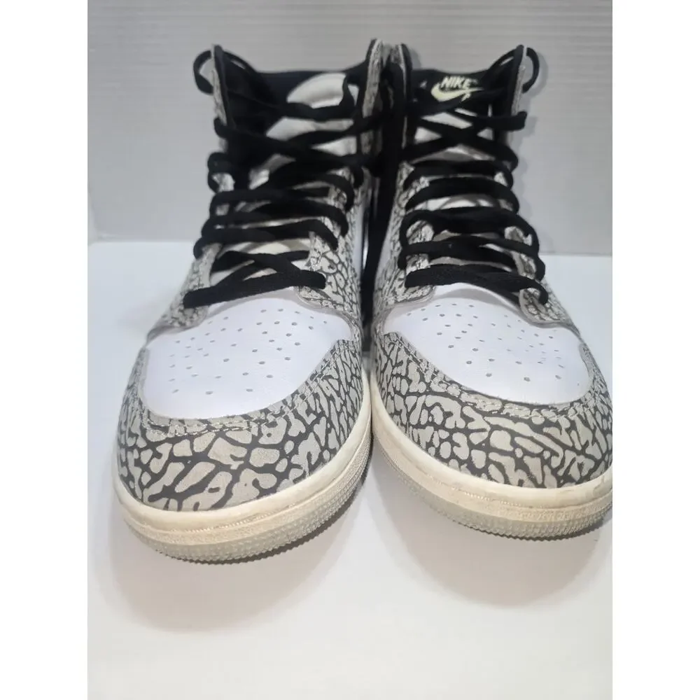 Jordan Air Jordan 1 Retro High OG White Cement Elephant Print DZ5485-052